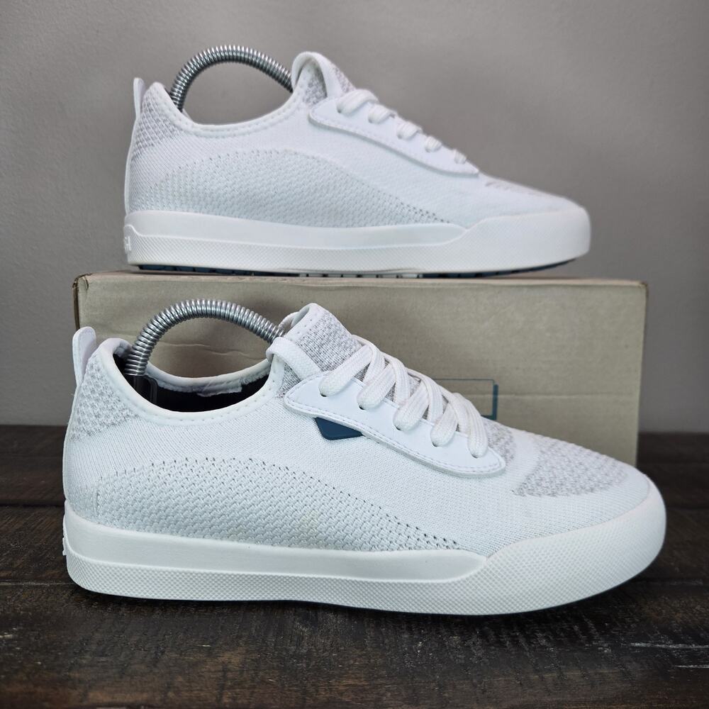 Vessi Weekend 1.5 Sneaker Womens Size 6 Waterproof Shoes Marble White